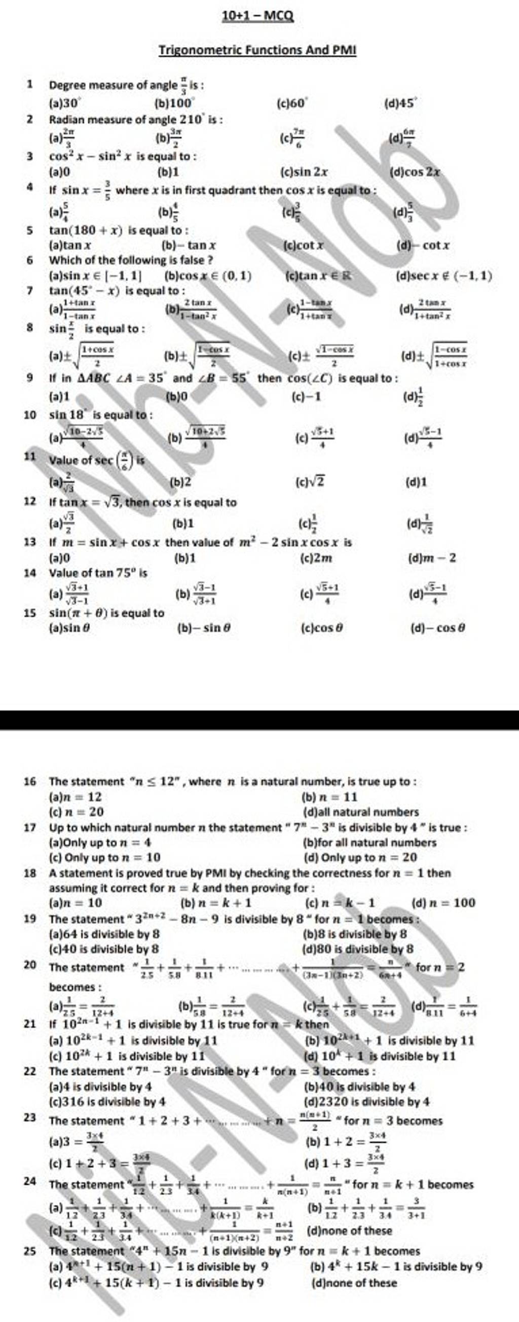 10-1-mcq-trigonometric-functions-and-pmi-1-degree-measure-of-angle-3-is