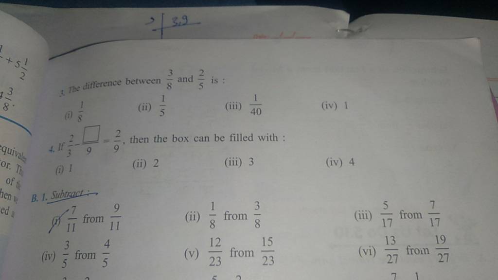 3 The Difference Between 83 And 52 Is i 81 ii 51 iii 401 i 3-the-difference-between-83-and-52-is-i-81-ii-51-iii-401-i