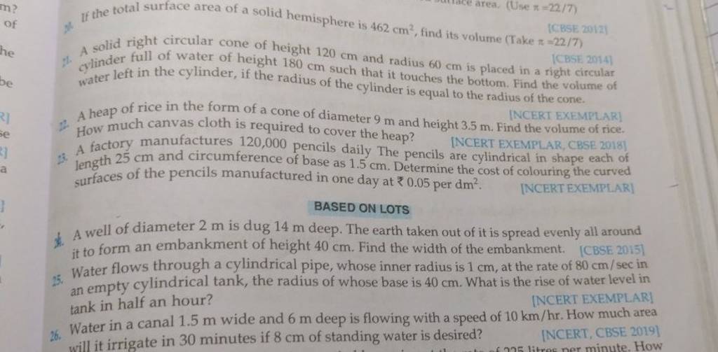 if-the-total-surface-area-of-a-solid-hemisphere-is-462-cm2-find-its-volu