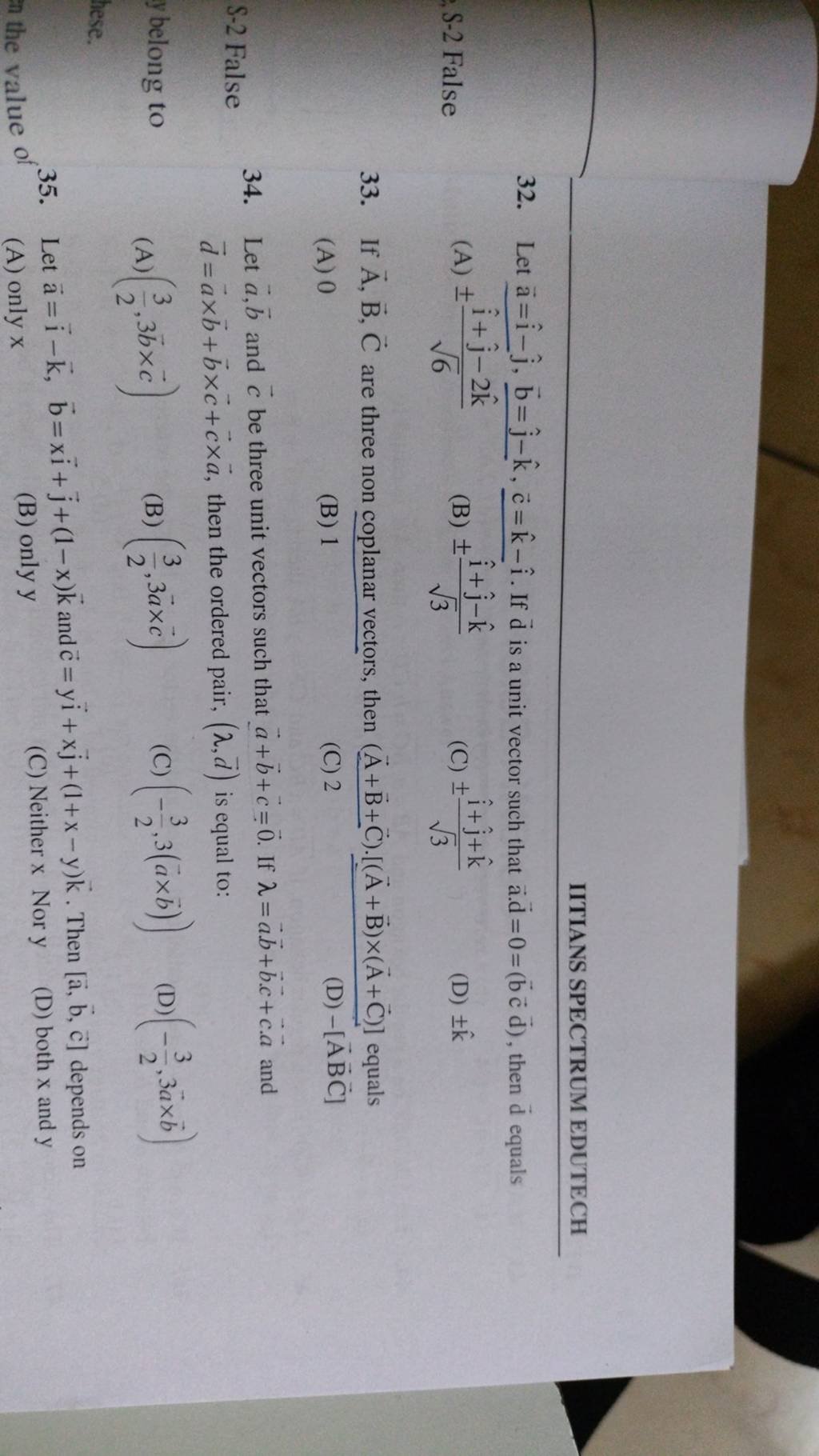 Let A I−k B Xi J 1−x K And C Yi Xj 1 X−y K Then [a B C] Depends On