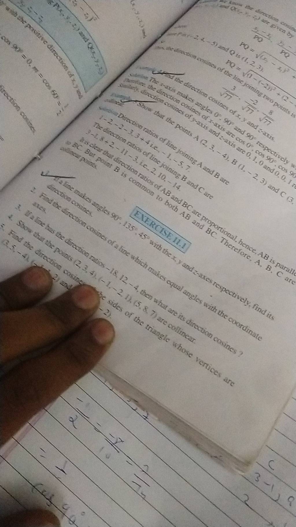 With The Positive Direction Of X y And Cos 90 0 M Cos 60 Rection C with-the-positive-direction-of-x-y-and-cos-90-0-m-cos-60-rection-c