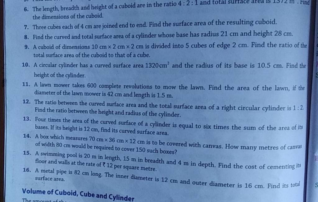 6-the-length-breadth-and-height-of-a-cuboid-are-in-the-ratio-4-2-1-and