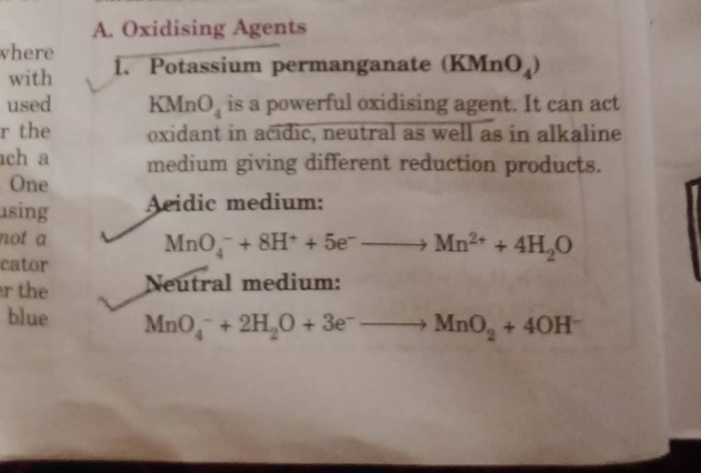 1-potassium-permanganate-kmno4-kmno4-is-a-powerful-oxidising-agent