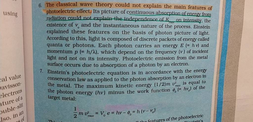 6-the-classical-wave-theory-could-not-explain-the-main-features-of-photo