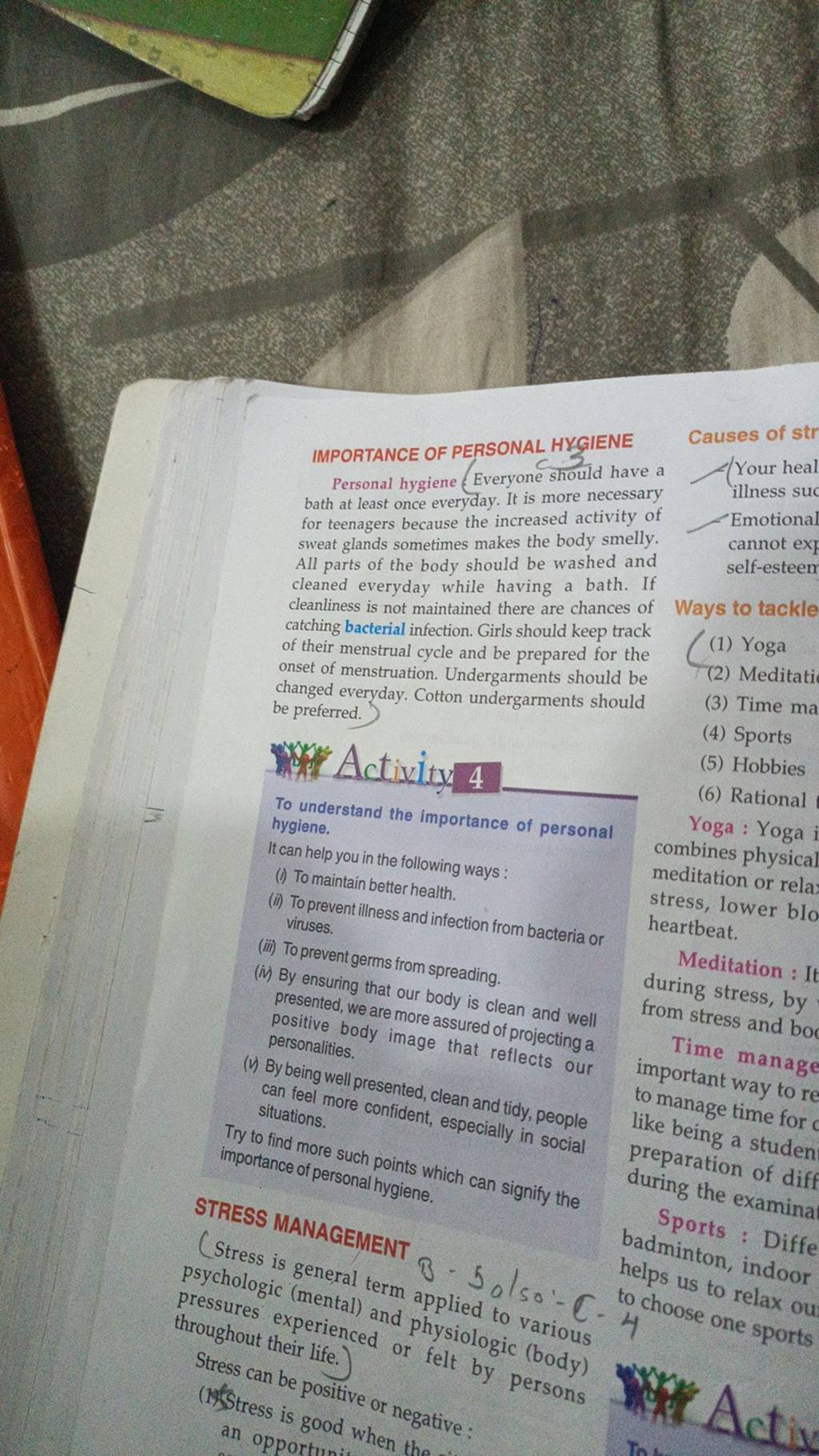 IMPORTANCE OF PERSONAL HYGIENE Personal hygiene Everyone should have a ba..