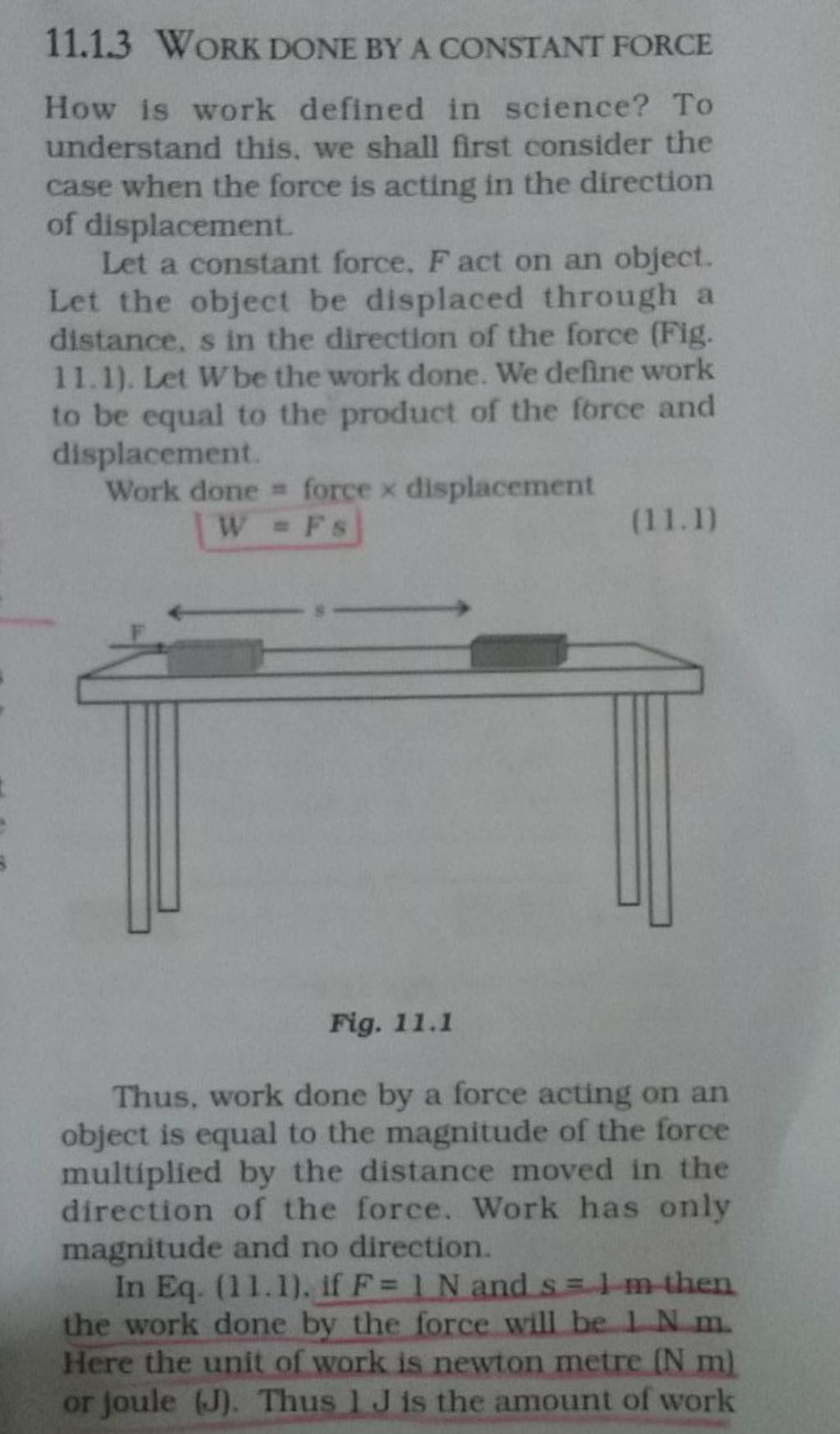 How Is Work Defined In Science