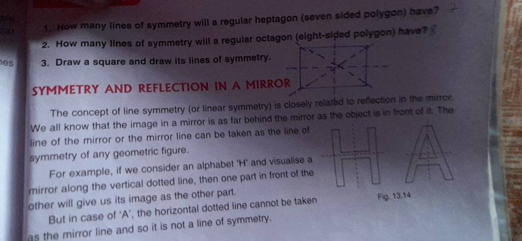 How Many Lines Of Symmetry Does A Regular Heptagon Have | The Tube