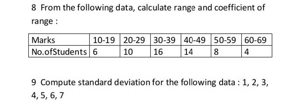 8-from-the-following-data-calculate-range-and-coefficient-of-range-mar