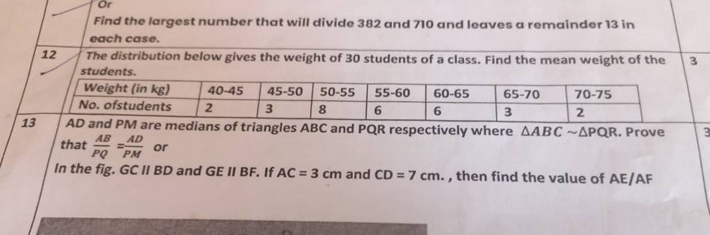 Or Find The Largest Number That Will Divide 382 And 710 And Leaves A Rema Or Find The Largest Number That Will Divide 382 And 710 And Leaves A Rema