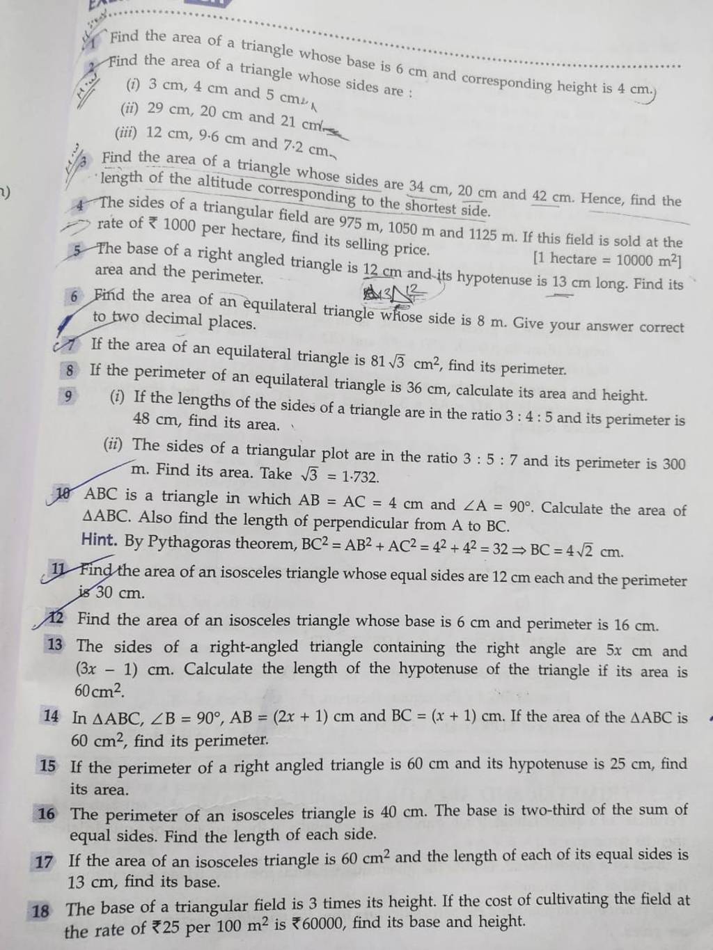 find-the-area-of-a-triangle-whose-base-is-6-cm-and-corresponding-height-i