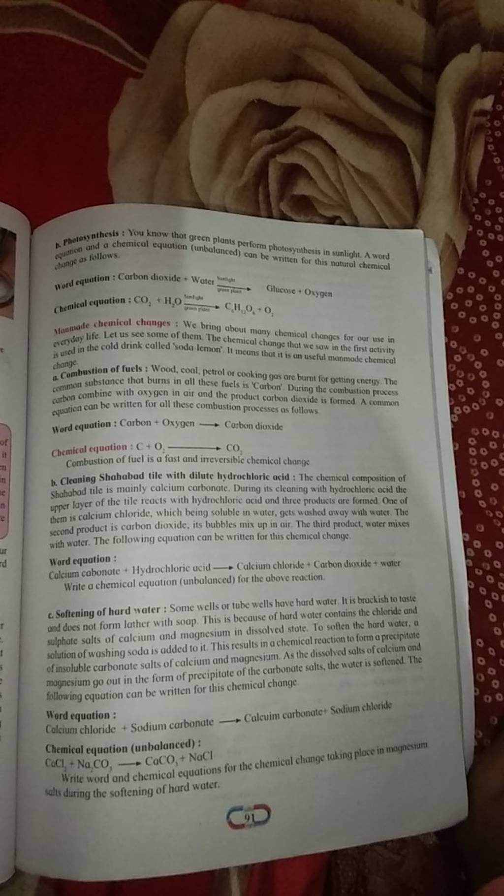 1. Photosynthesis You know that green plants perform photosynthesis in