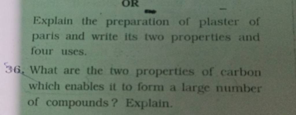 Plaster of Paris: Chemistry, Preparation And Uses