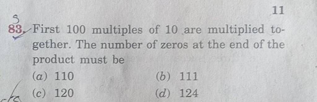 first 10 multiples of 83