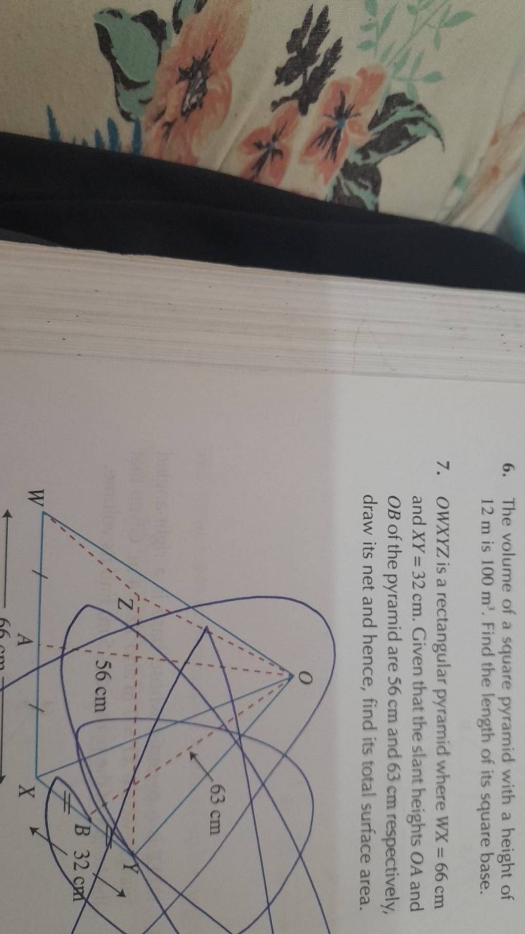 6-the-volume-of-a-square-pyramid-with-a-height-of-12-m-is-100-m3-find-t