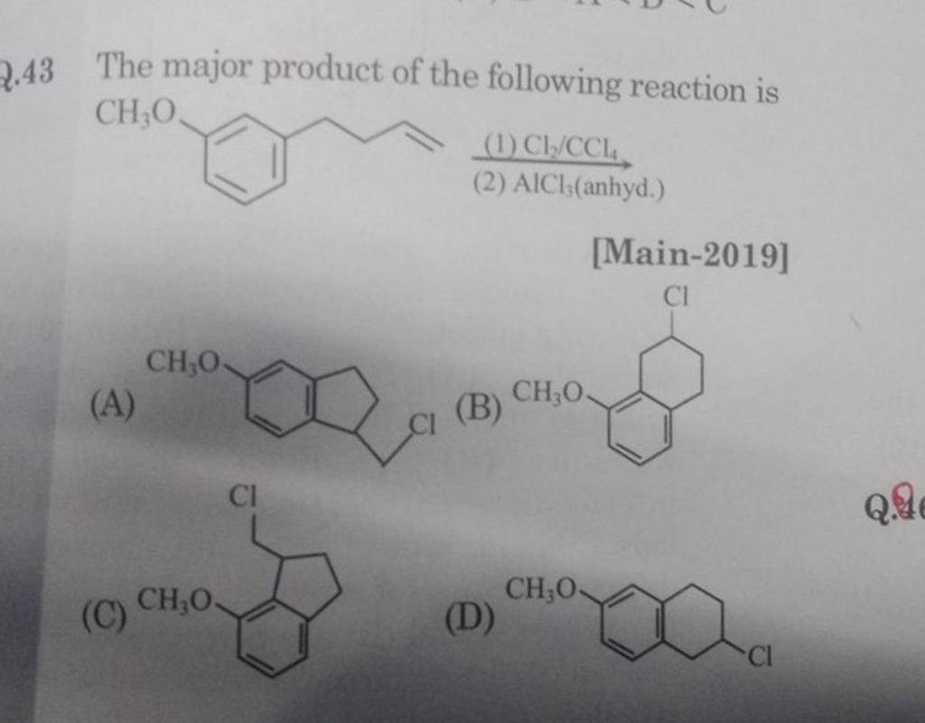 2-43-the-major-product-of-the-following-reaction-is-1-cl2-ccl4-2-al