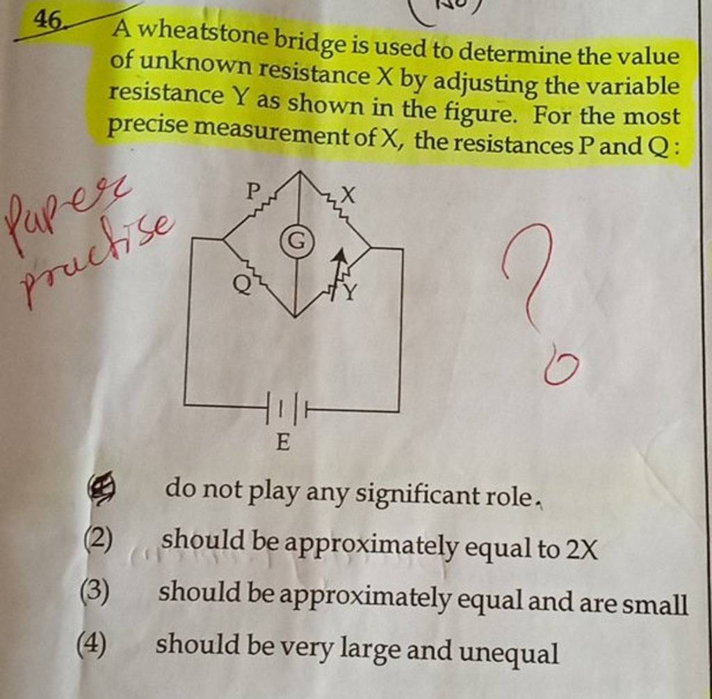 46-a-wheatstone-bridge-is-used-to-determine-the-value-of-unknown-resistan