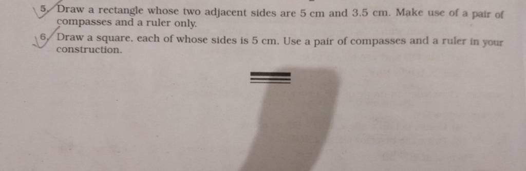 5 Draw A Rectangle Whose Two Adjacent Sides Are 5 Cm And 3 5 Cm Make Us 5-draw-a-rectangle-whose-two-adjacent-sides-are-5-cm-and-3-5-cm-make-us