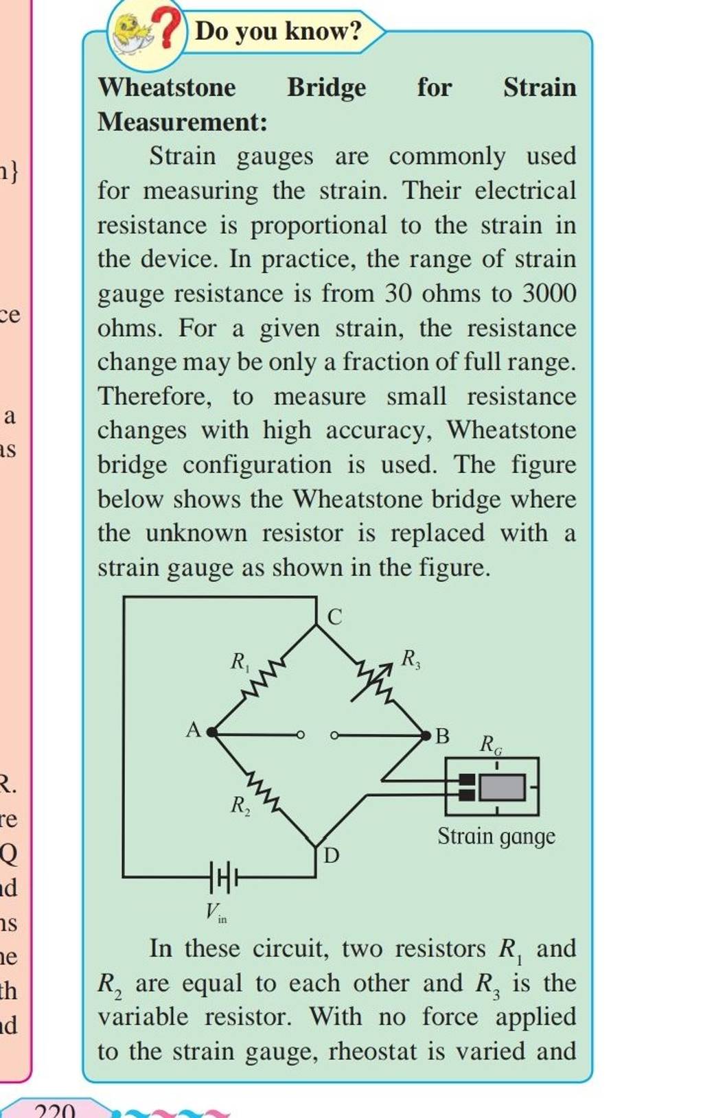 Strain Gauge In Wheatstone Bridge at Norman Stevens blog