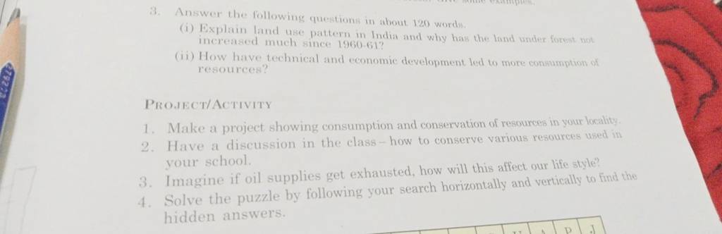 explain-land-use-pattern-in-india-and-why-has-the-lind-under-forent-not