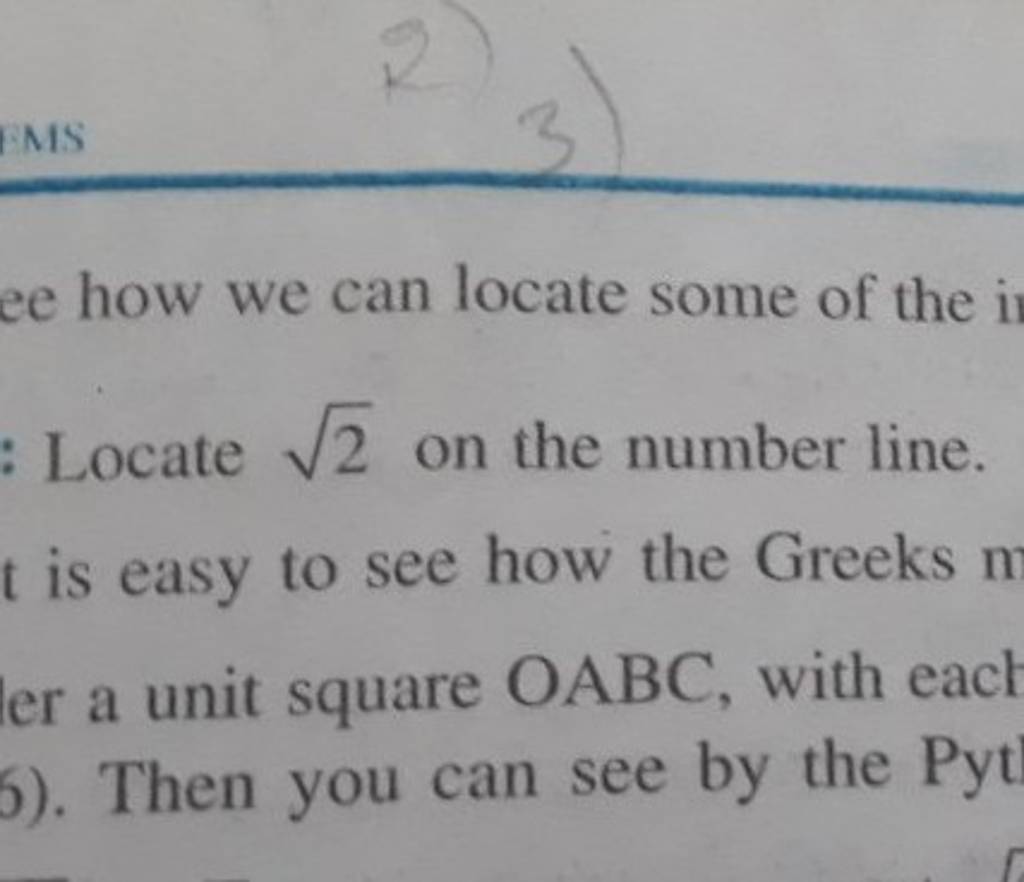 Locate 2 On The Number Line
