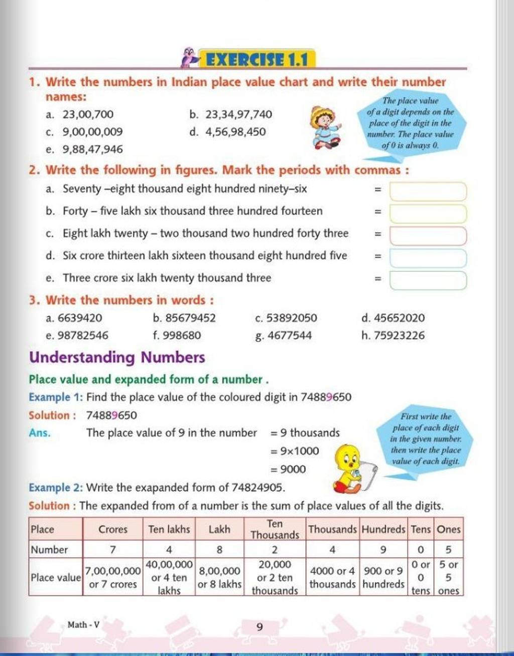 1-write-the-numbers-in-indian-place-value-chart-and-write-their-number-n