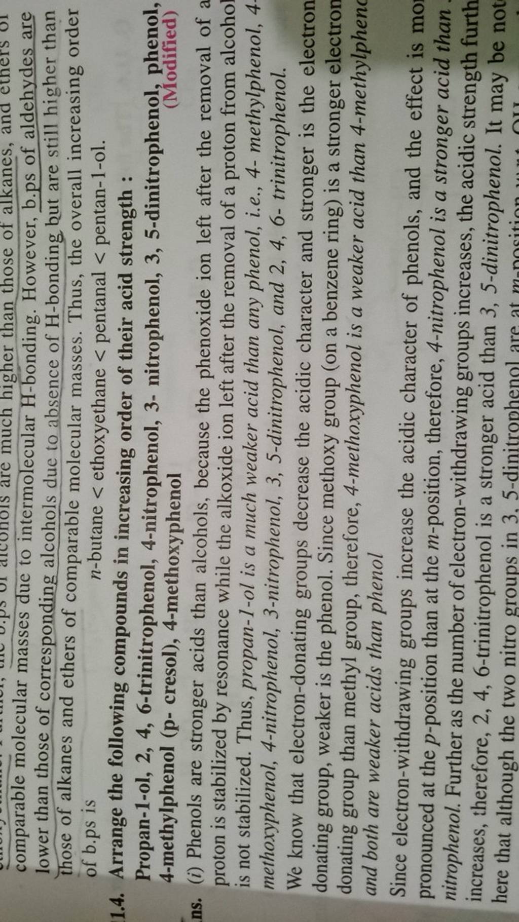 Comparable Molecular Masses Due To Intermolecular H bonding However B p comparable-molecular-masses-due-to-intermolecular-h-bonding-however-b-p