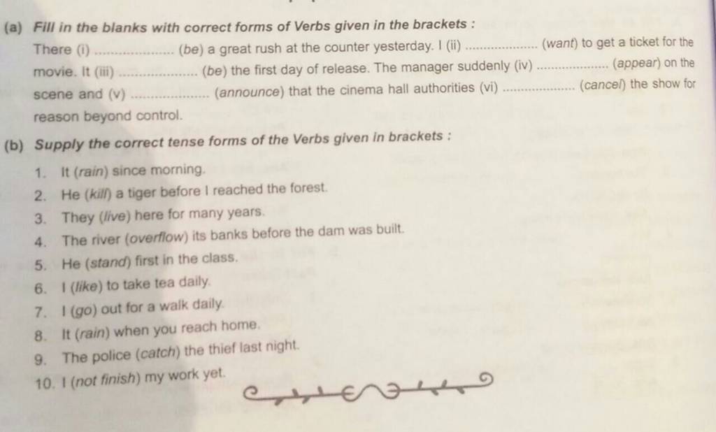 fill-in-the-blanks-with-correct-forms-of-verbs-given-in-the-brackets-th