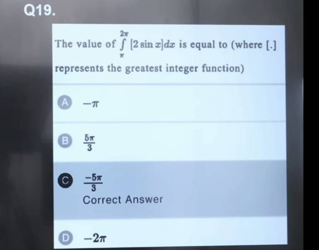 The Value Of 2 2sinx dx Is Equal To where Represents The Greates the-value-of-2-2sinx-dx-is-equal-to-where-represents-the-greates