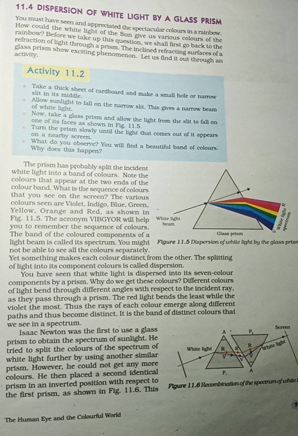 11-4-dispersion-of-white-light-by-a-glass-prism-you-must-have-seen-and-ap