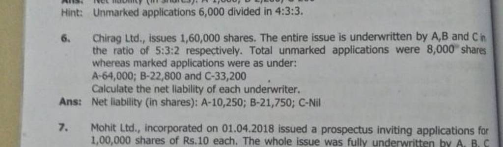 hint-unmarked-applications-6-000-divided-in-4-3-3-6-chirag-ltd-issue