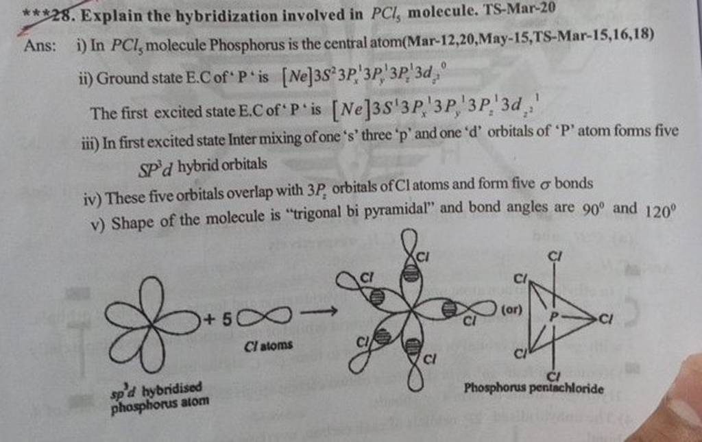 Pcl5 Hybridization