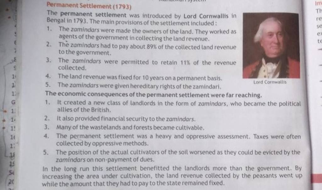 permanent-settlement-1793-the-permanent-settlement-was-introduced-by-lo