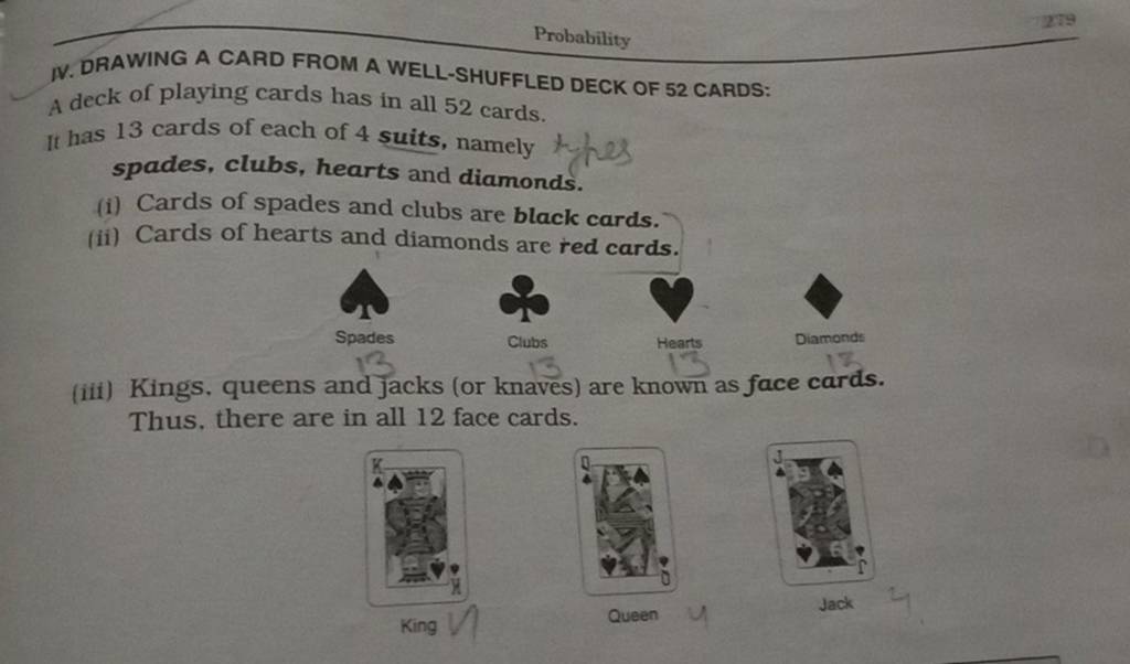 N. DRAWING A CARD FROM A WELLSHUFFLED DECK OF 52 CARDS A deck of playin..