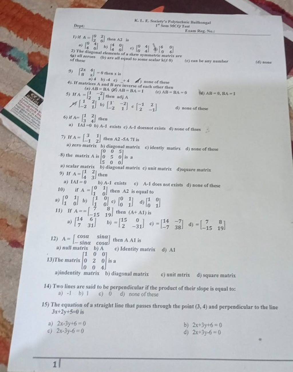 If Matrices A And Is Are Inverse Of Each Other Then 5 If A 12 21 T if-matrices-a-and-is-are-inverse-of-each-other-then-5-if-a-12-21-t