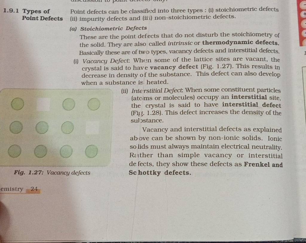 1-9-1-types-of-point-defects-can-be-classifired-into-three-types-i-st