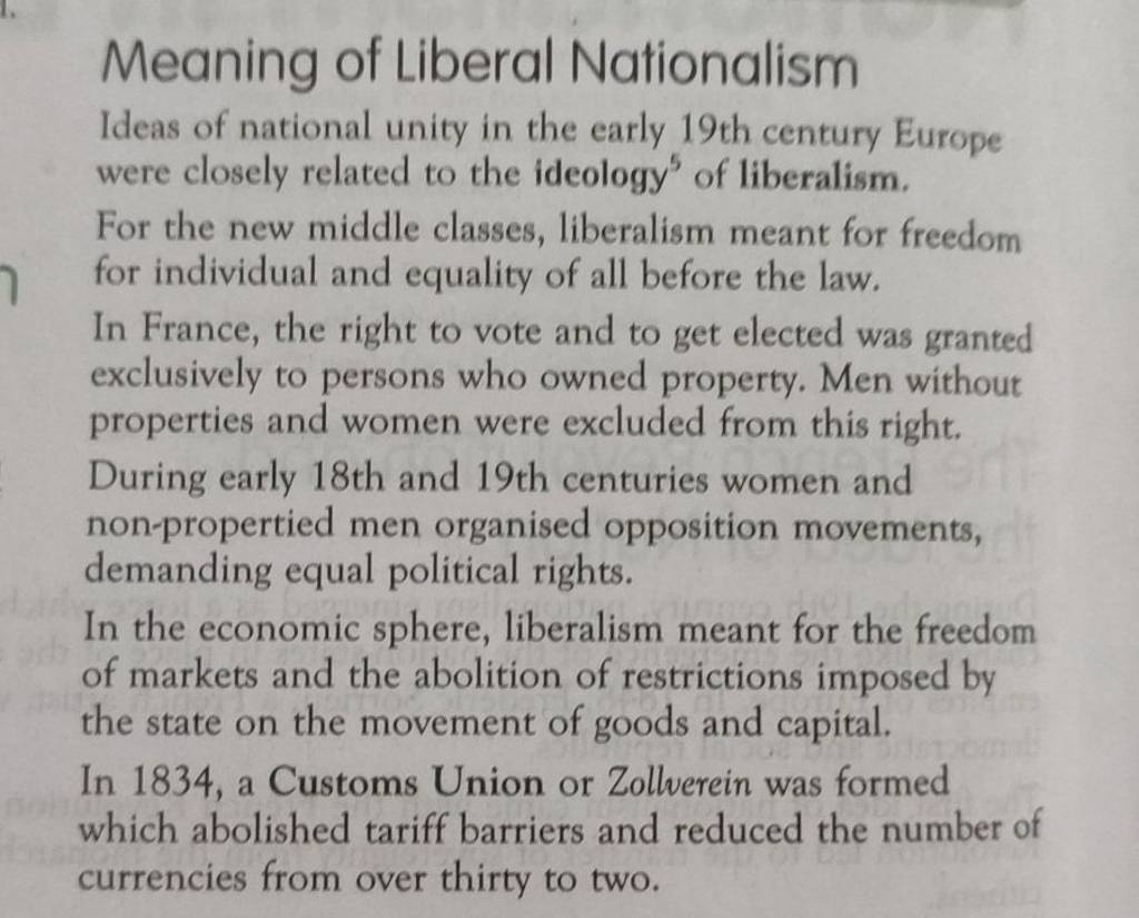 Meaning Of Liberal Nationalism Ideas Of National Unity In The Early 19 Th Meaning Of Liberal Nationalism Ideas Of National Unity In The Early 19 Th