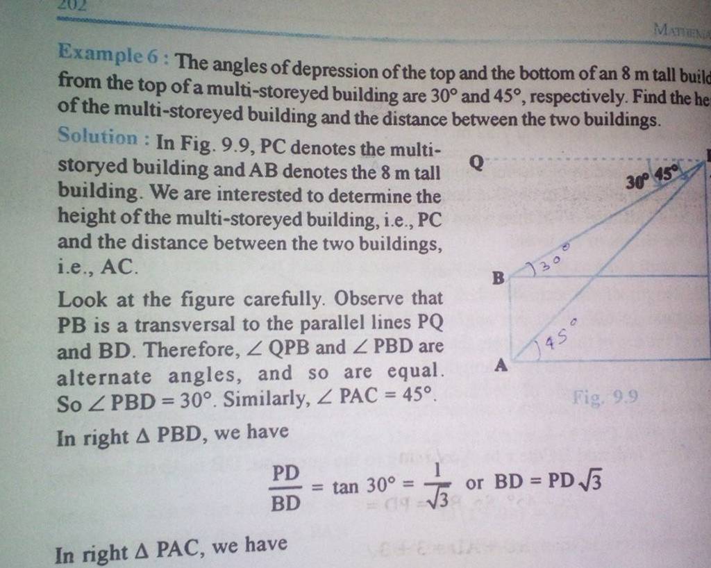 example-6-the-angles-of-depression-of-the-top-and-the-bottom-of-an-8-m