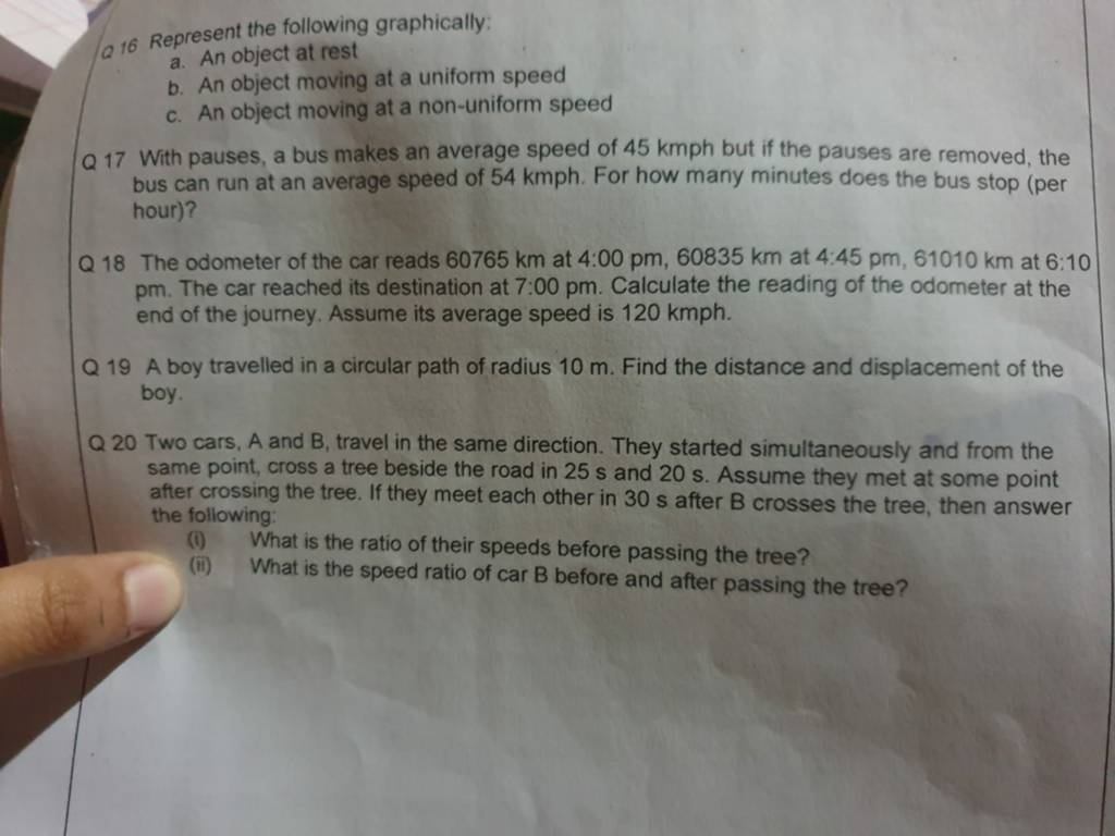 Answered: Suppose the rated speed of a highway…