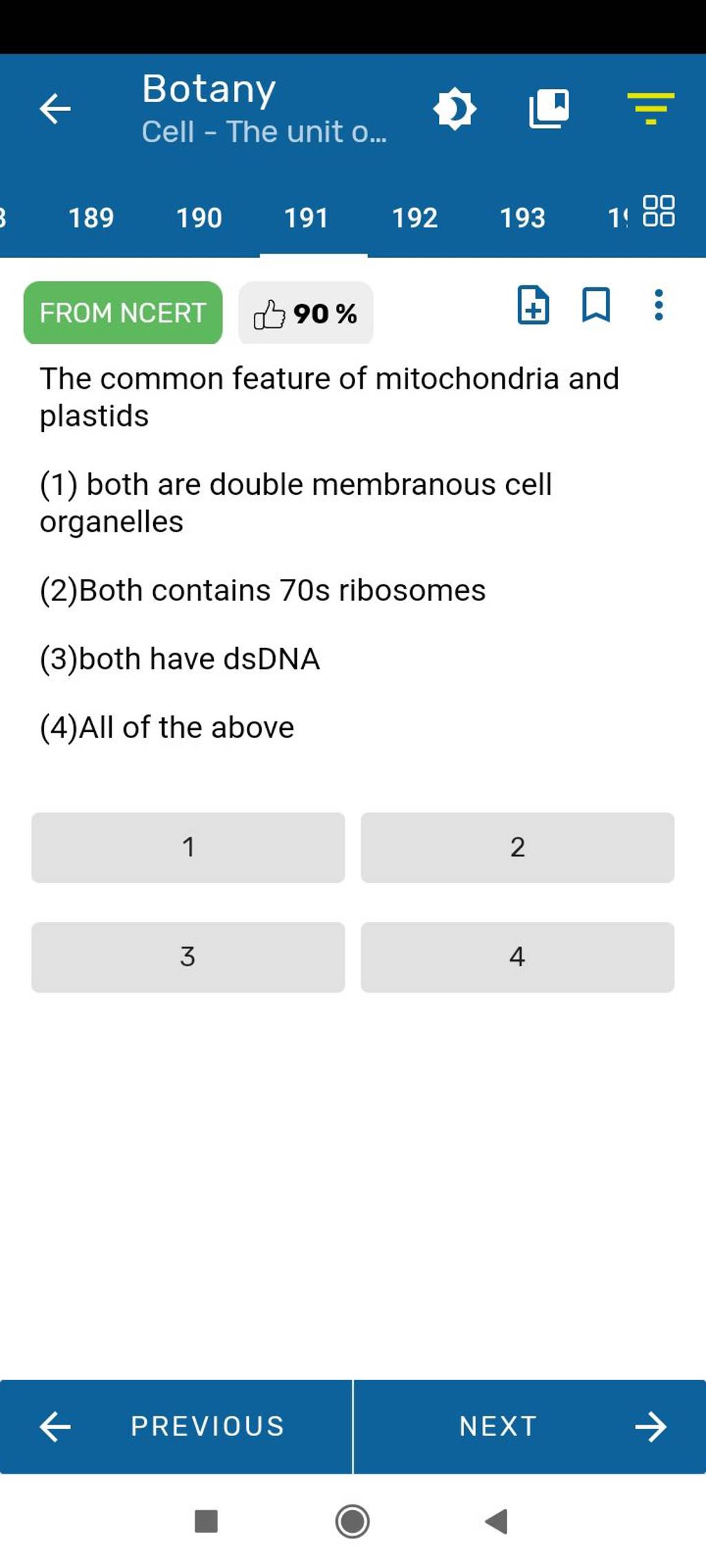 The common feature of mitochondria and plastids | Filo