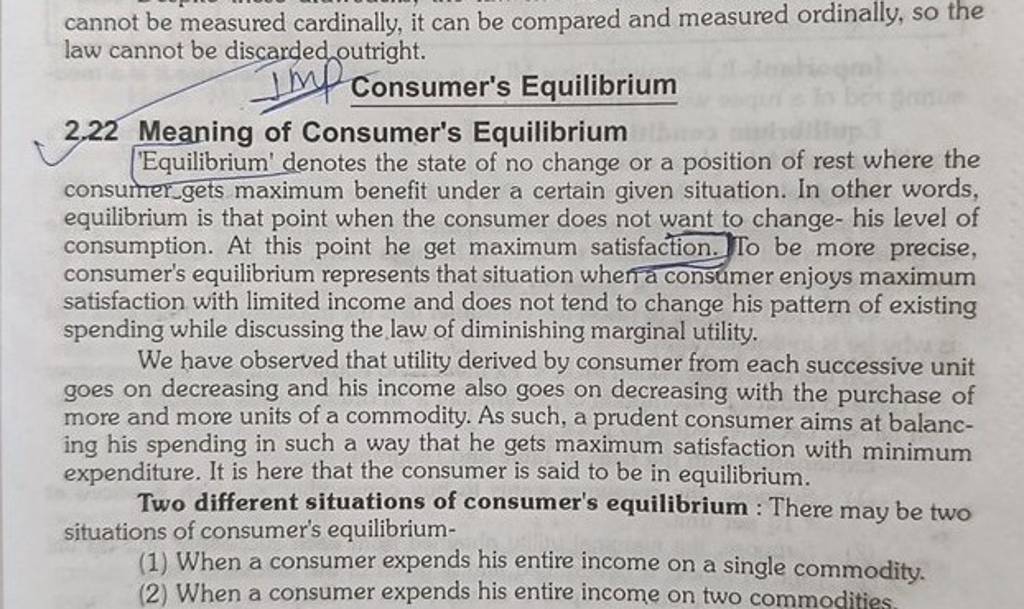 Cannot Be Measured Cardinally It Can Be Compared And Measured Ordinally 