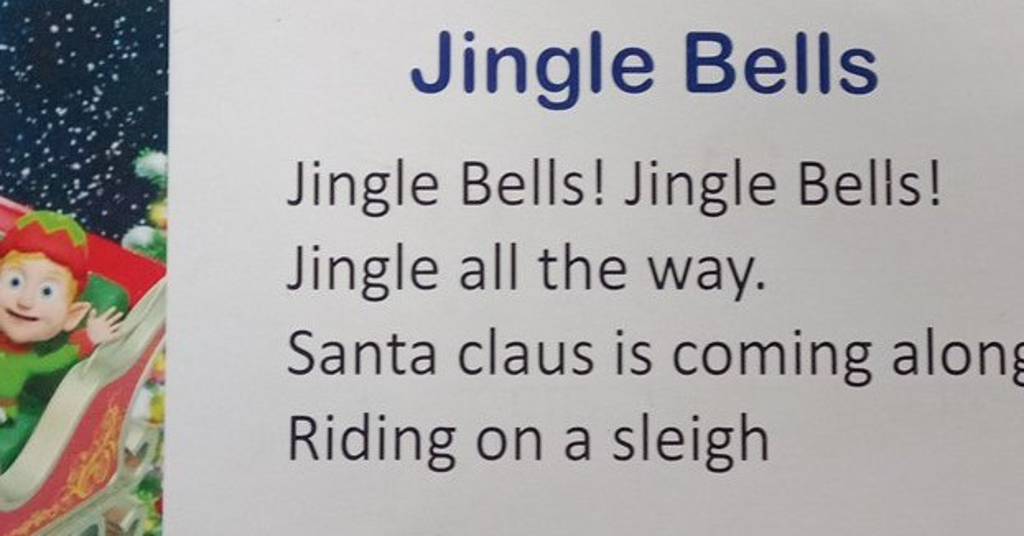 Jingle All The Way Lyrics - Jingle Bells Jingle Jingle Jingle All The Way