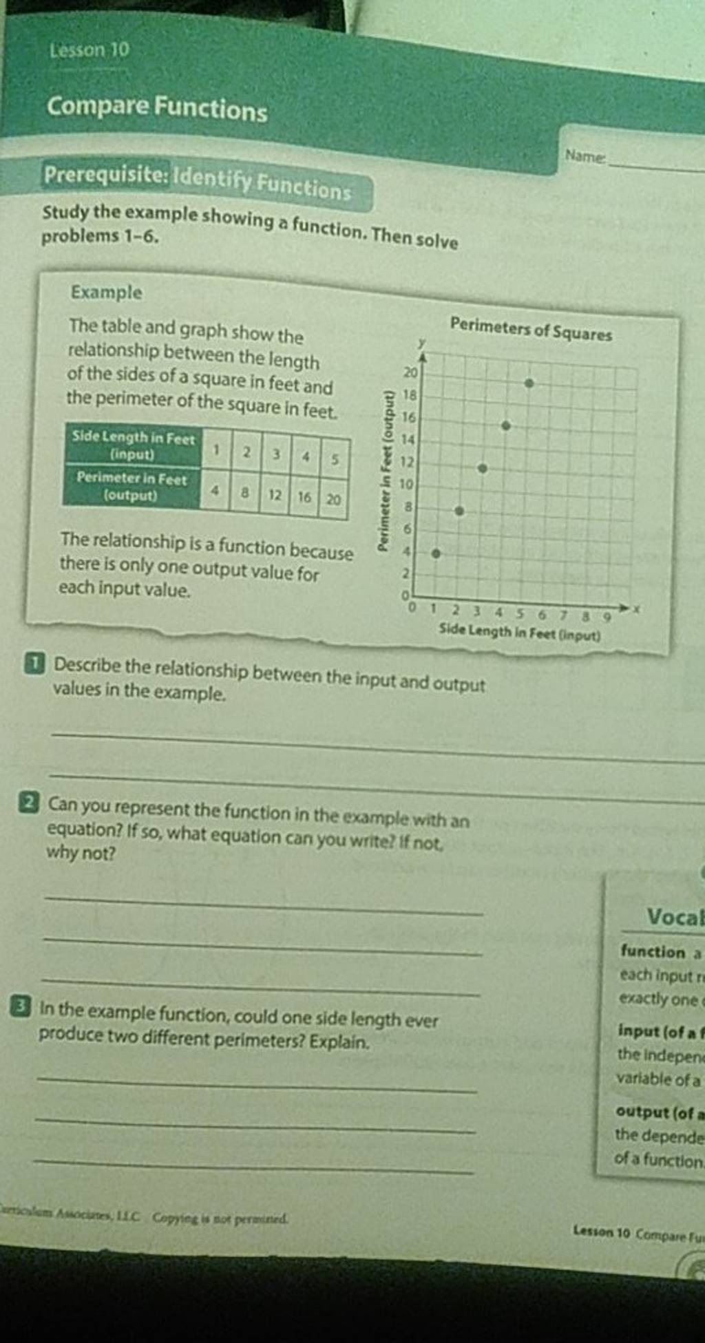 Solved The graph shows An example of a relationship like