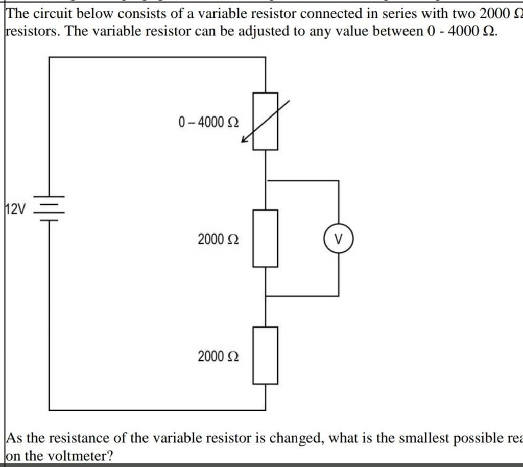 Variable Resistor Circuit