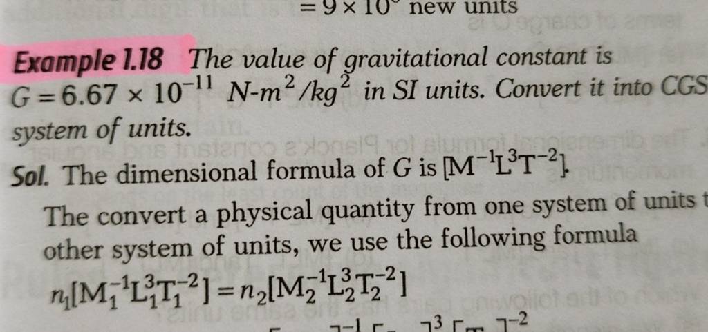 example-1-18-the-value-of-gravitational-constant-is-g-6-67-10-11-n-m2-kg2