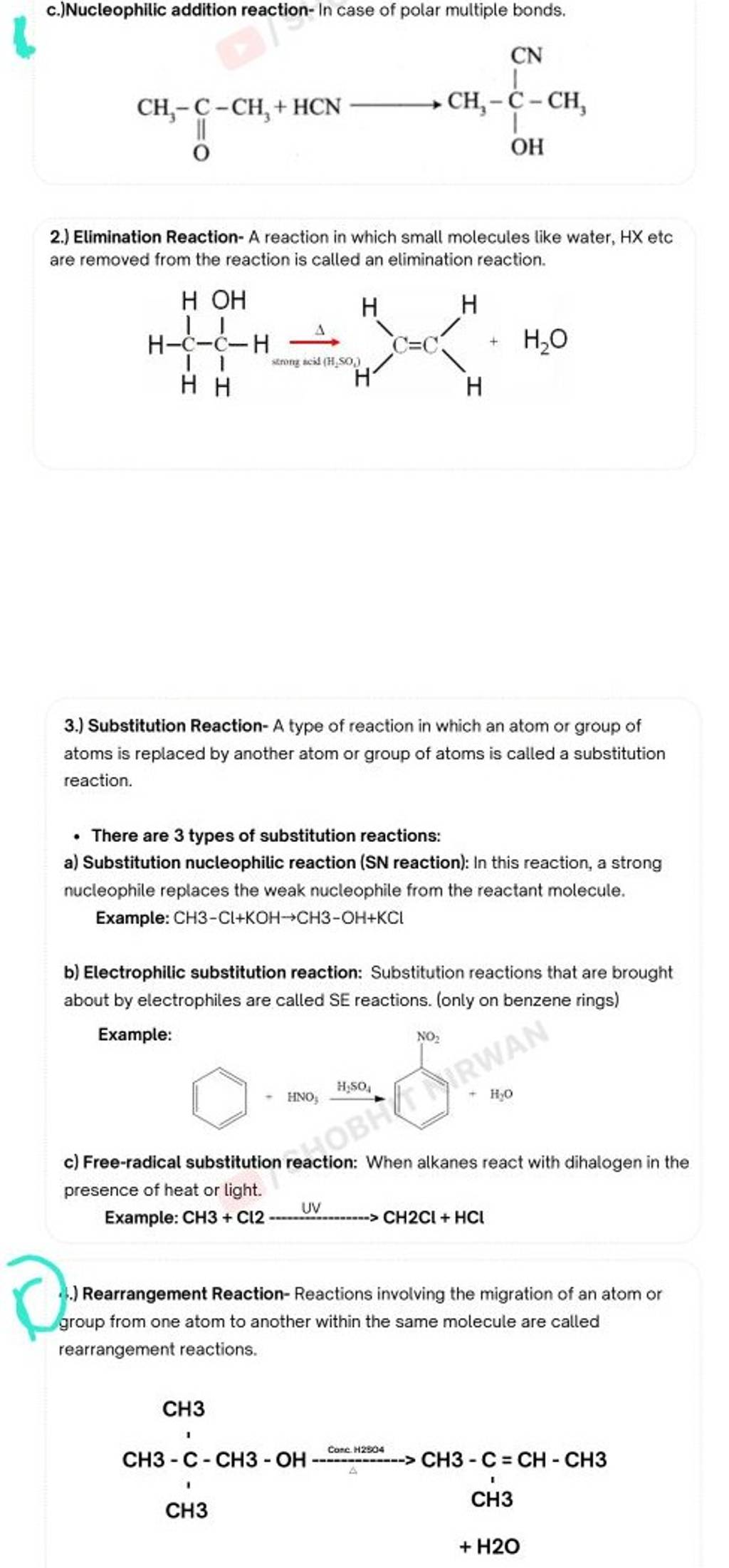 Cnucleophilic Addition Reaction In Case Of Polar Multiple Bonds 2 El 2127