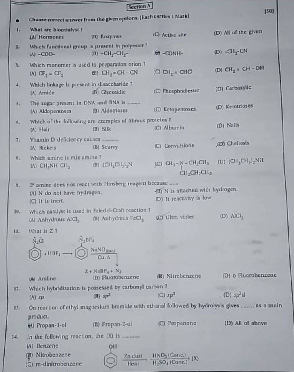 The sugar present in DNA and RNA is Filo
