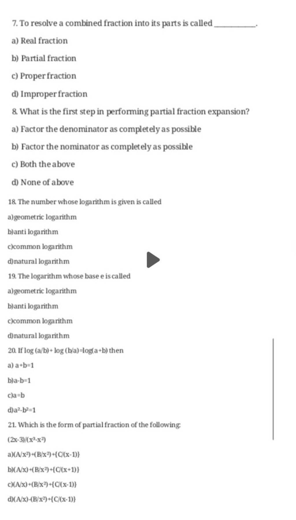 the-logarithm-whose-base-e-is-called-filo