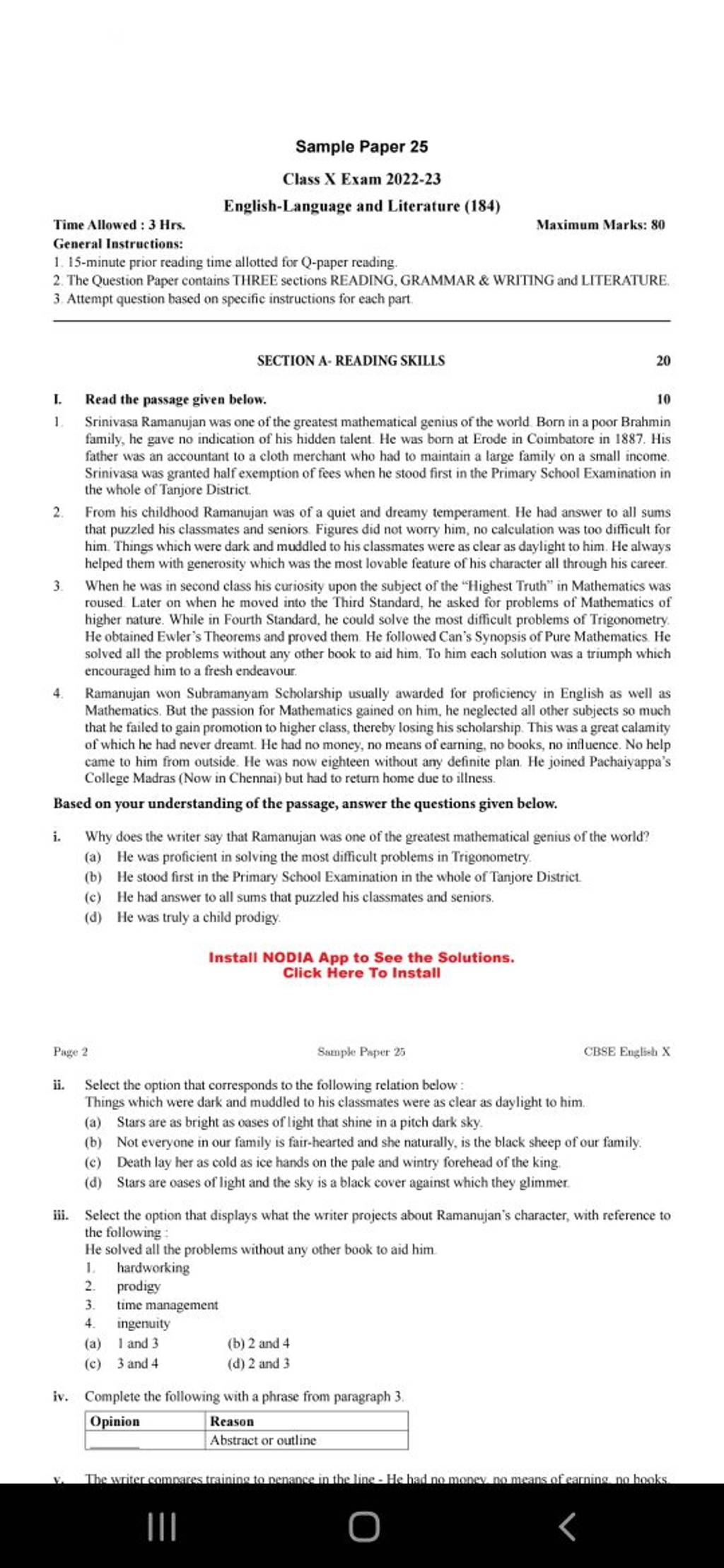 Install nodia app to see the solutions click here to install page 2 samp 