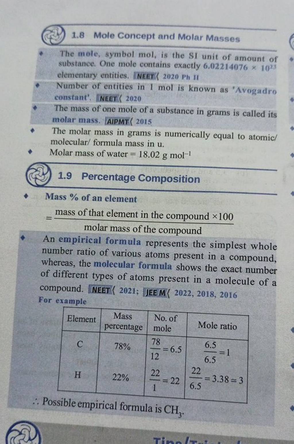 1-8-mole-concept-and-molar-masses-the-mole-symbol-mol-is-the-si-unit-of