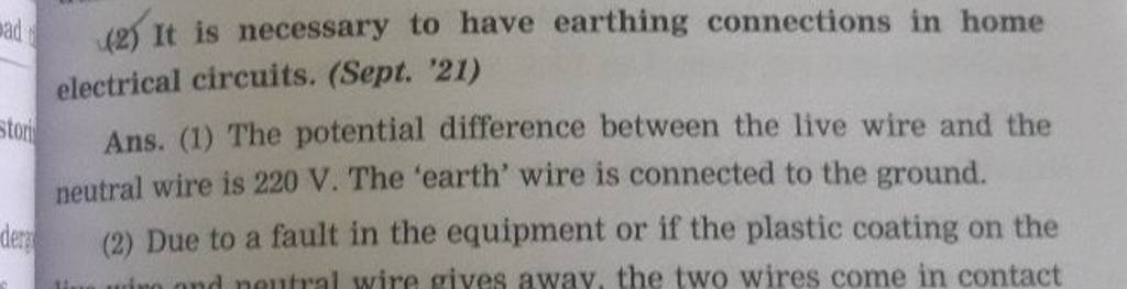 Live wire, neutral & ground (earth wire) - Domestic circuits (part 1), Physics